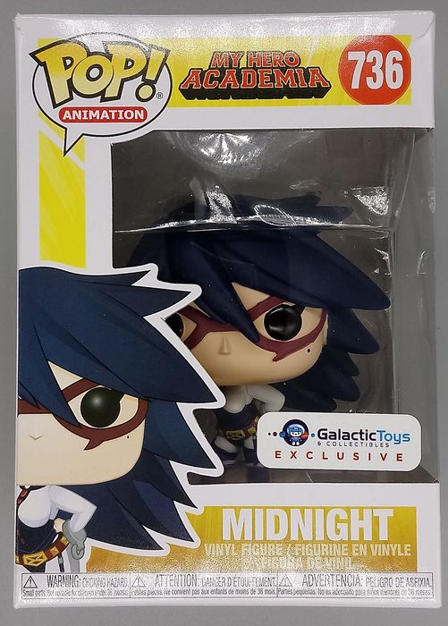 736 Midnight - My Hero Academia - Box Damaged Funko POP