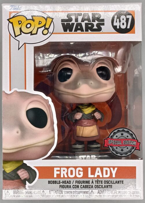 #487 Frog Lady - Star Wars The Mandalorian - Box Damaged Funko POP