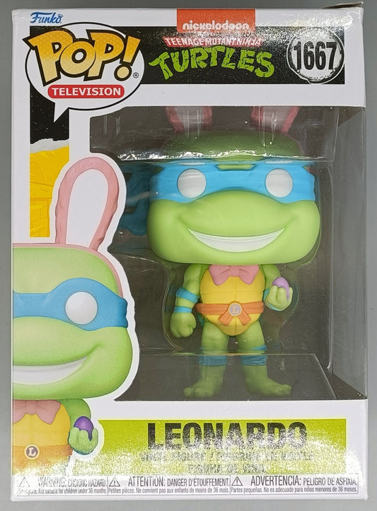 1667 Leonardo (Easter) - Teenage Mutant Ninja Turtles - Funko POP - Box Damaged