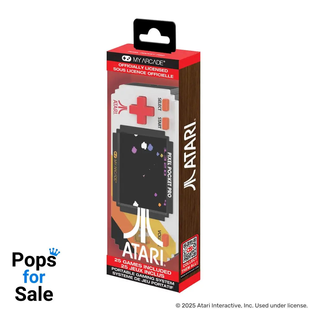 My Arcade Atari Portable Gaming System Pixel Pocket Pro