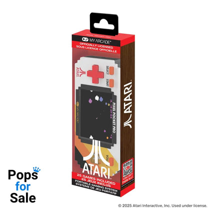 My Arcade Atari Portable Gaming System Pixel Pocket Pro