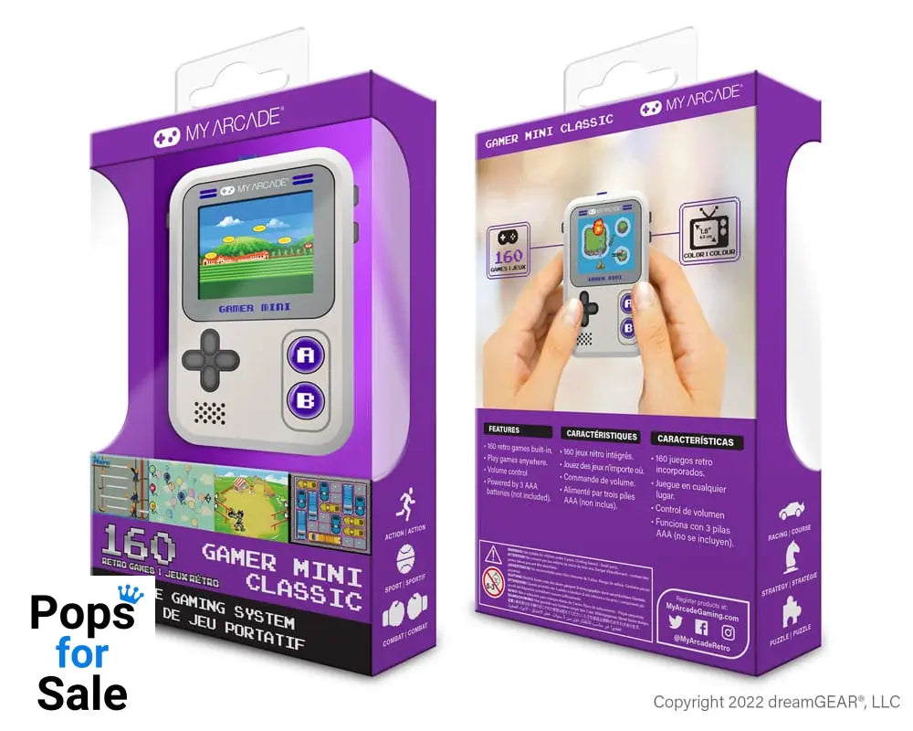 My Arcade Portable Gaming System Gamer Mini Classic