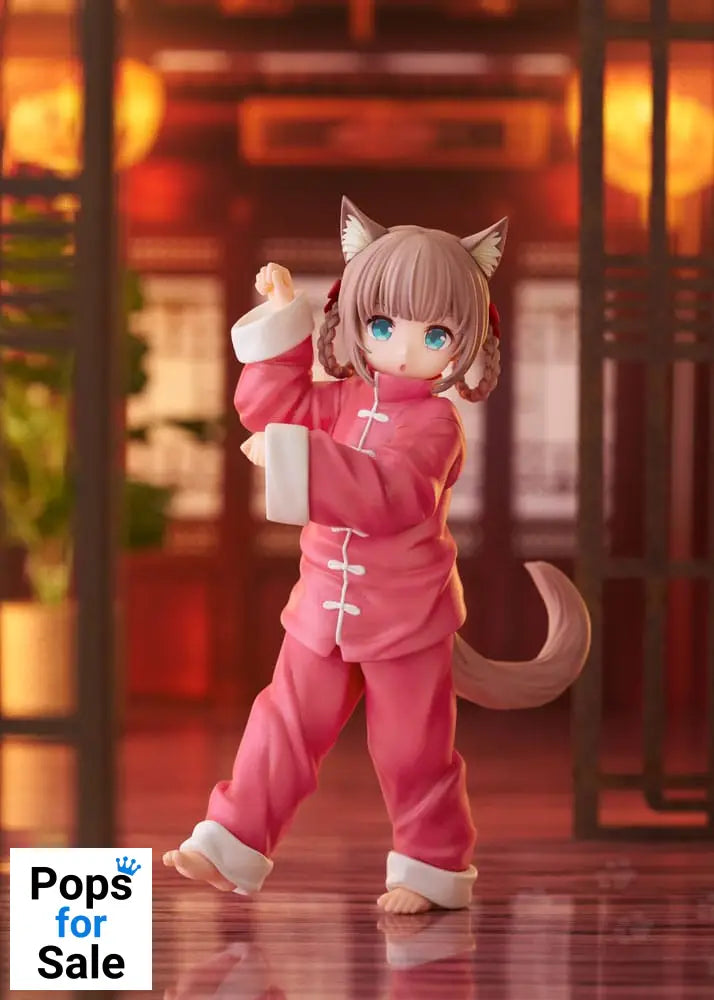 My Cat Is a Kawaii Girl Palette Dress-Up Collection Statue Kinako Nyang fu Ver. 15 cm