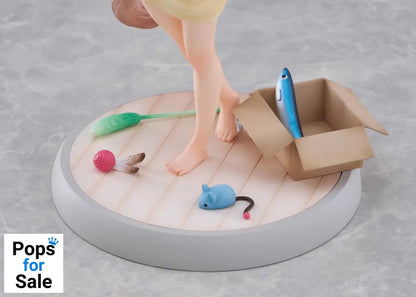 My Cat Is a Kawaii Girl Statue 1/6 Kinako Play With Ver. AmiAmi Limited Edition 21 cm