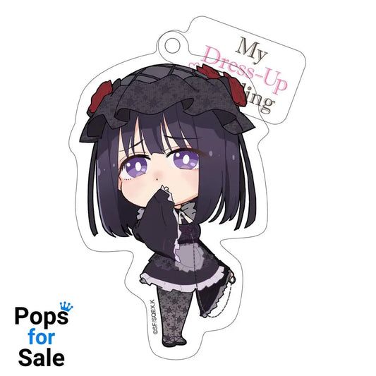 My Dress-Up Darling Acrylic Keychain Marin Shizuku Cosplay Chibi Style 8 cm Keyrings