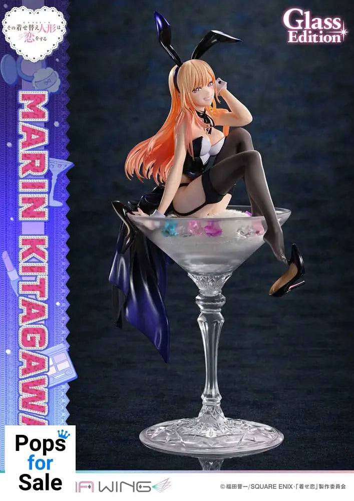 My Dress-Up Darling Prisma Wing PVC Statue 1/7 Marin Kitagawa Glass Edition 29 cm