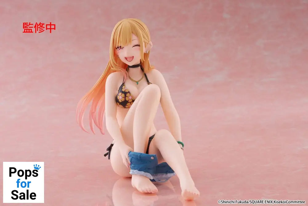 My Dress-Up Darling PVC Statue Desktop Cute Figure Marin Kitagawa Measured Swimsuit Ver. 13 cm