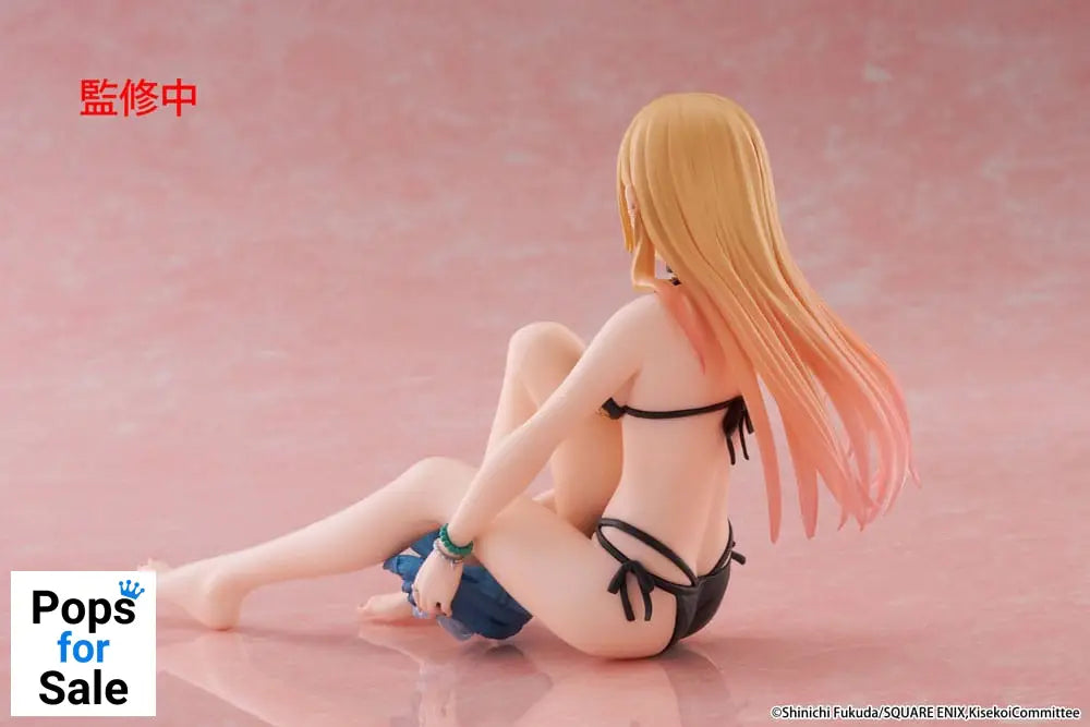 My Dress-Up Darling PVC Statue Desktop Cute Figure Marin Kitagawa Measured Swimsuit Ver. 13 cm Statues