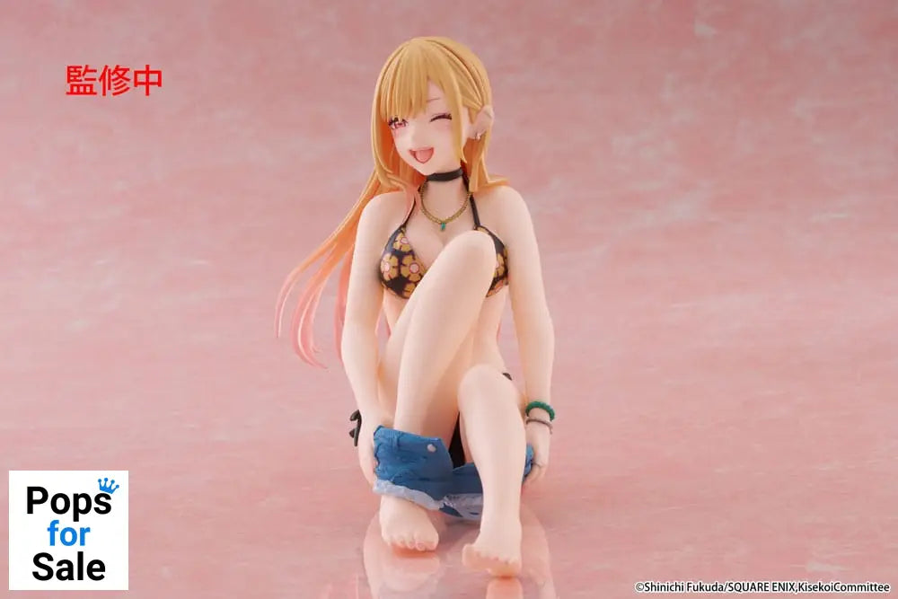 My Dress-Up Darling PVC Statue Desktop Cute Figure Marin Kitagawa Measured Swimsuit Ver. 13 cm