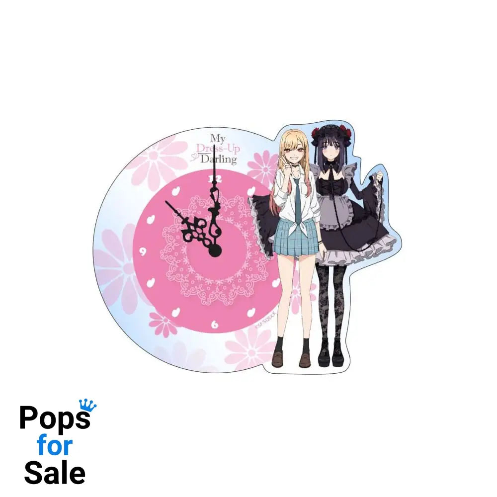 My Dress-Up Darling Wall Clock Marin Kitagawa Holographic
