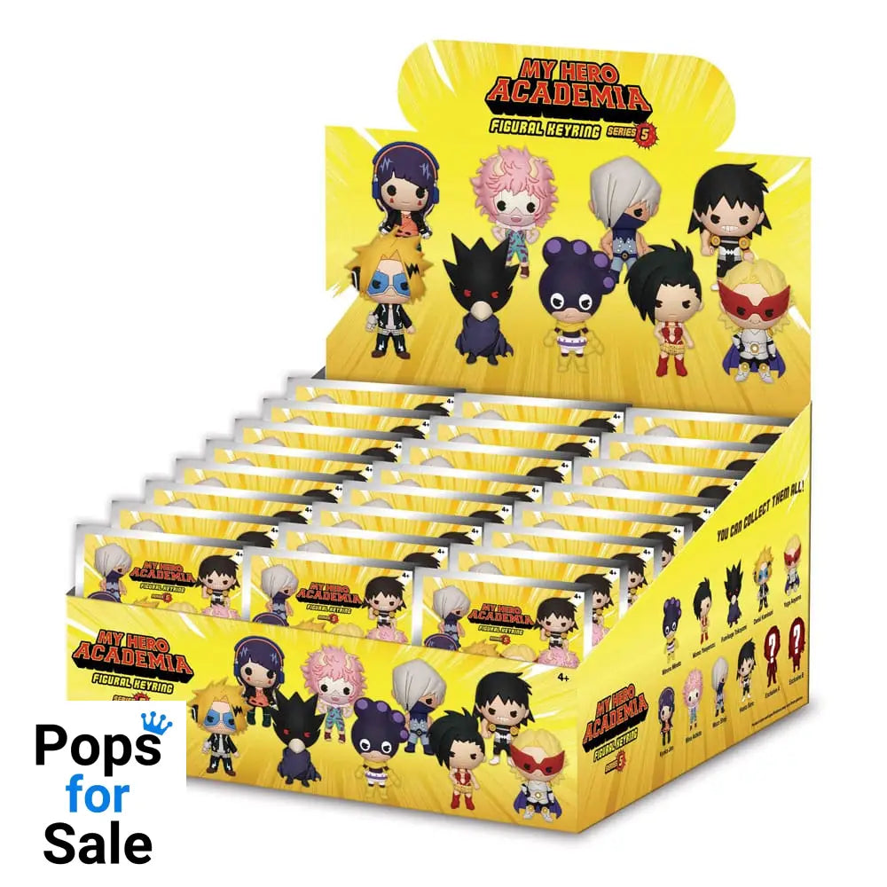 My Hero Academia 3D Foam Bag Clips Series 5 Display (24)