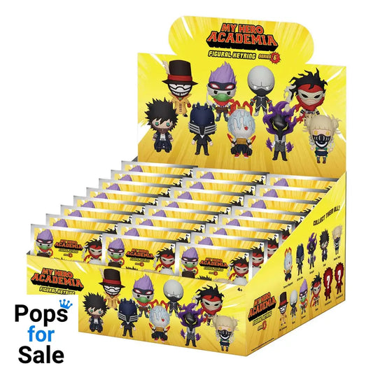My Hero Academia 3D Foam Bag Clips Series 6 Display (24)