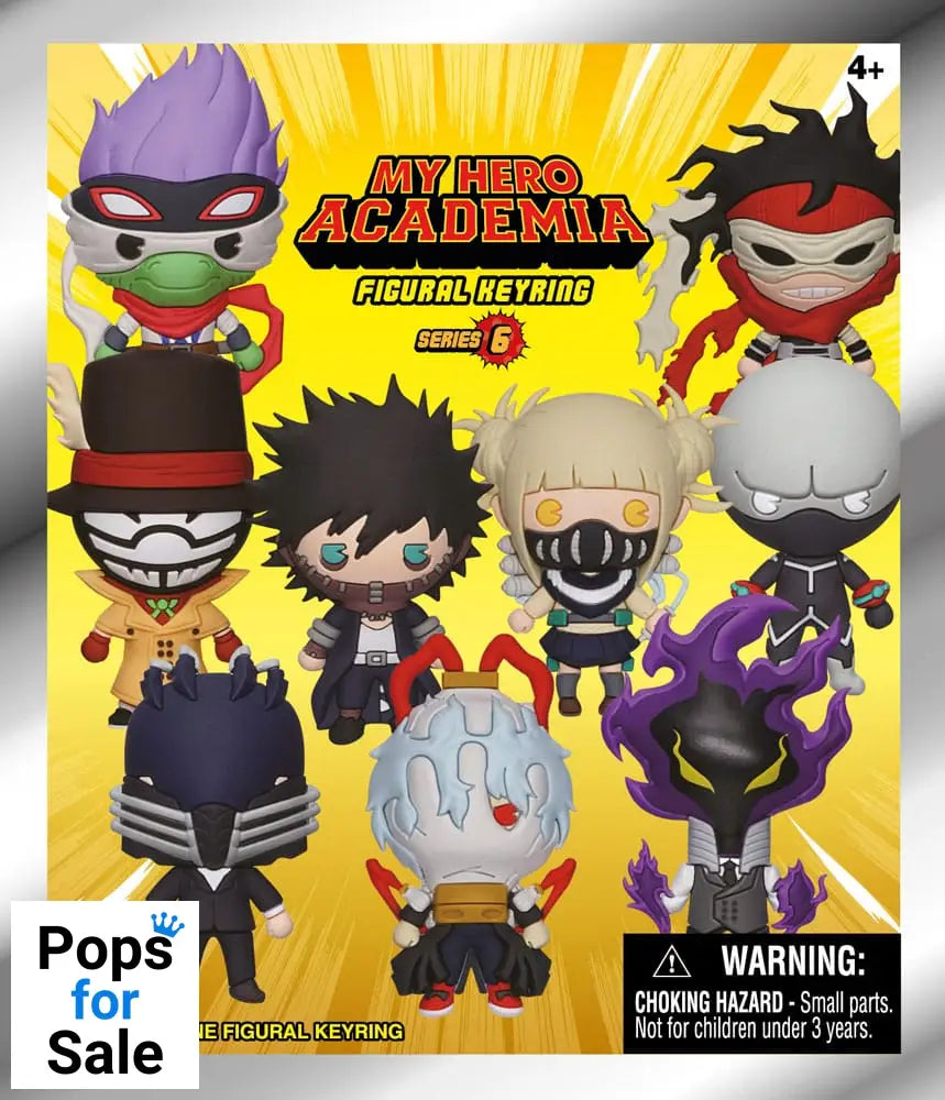 My Hero Academia 3D Foam Bag Clips Series 6 Display (24)