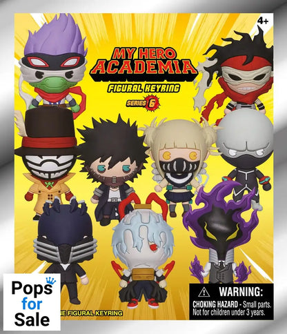 My Hero Academia 3D Foam Bag Clips Series 6 Display (24)