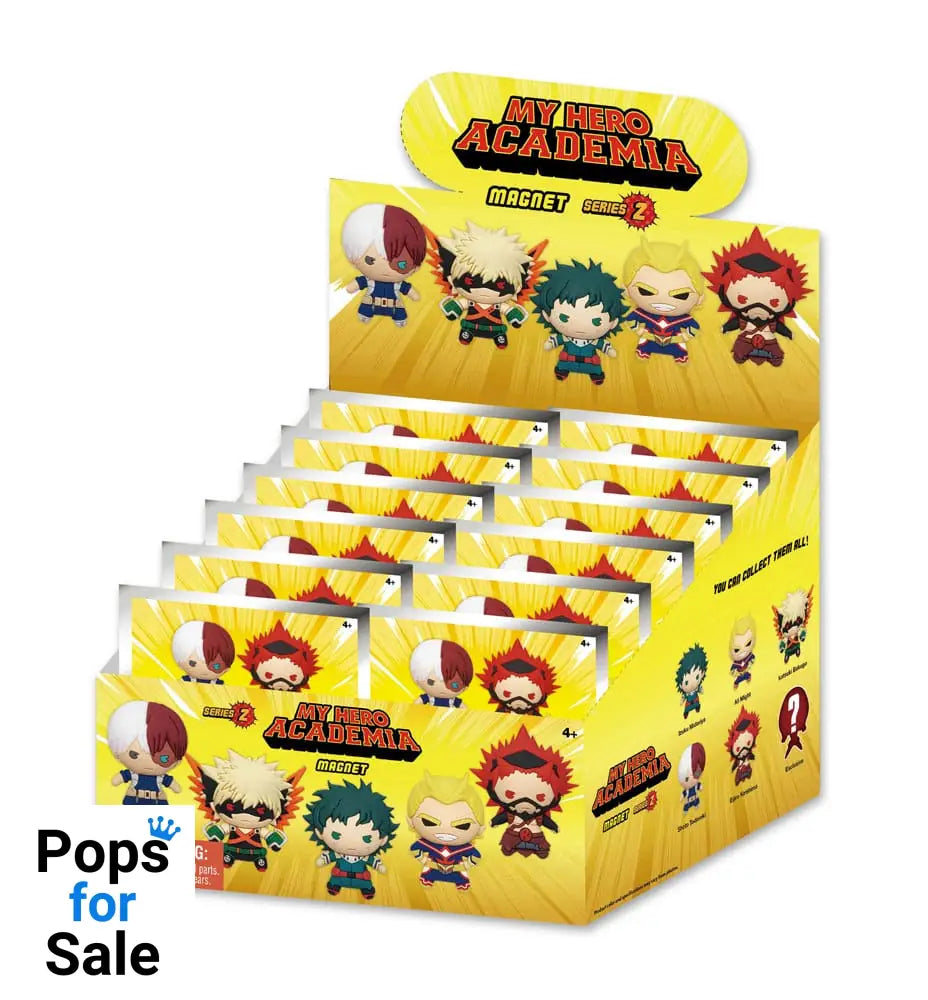 My Hero Academia 3D Magnets Series 2 Display (12)