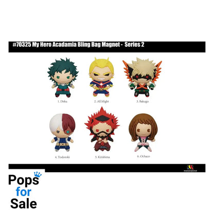 My Hero Academia 3D Magnets Series 2 Display (12)