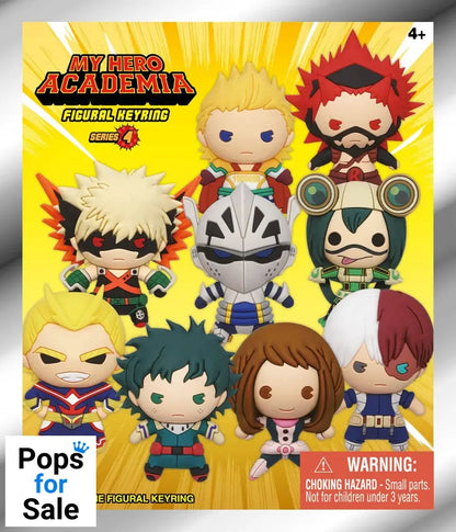 My Hero Academia 3D PVC Bag Clips Series 4 Display (24)