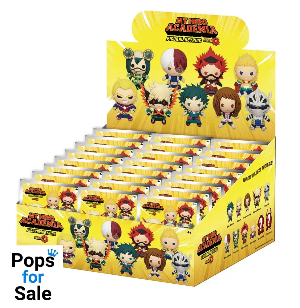 My Hero Academia 3D PVC Bag Clips Series 4 Display (24)