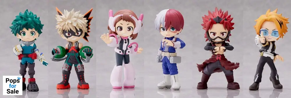 My Hero Academia Anime Series Mini Figures 9 cm Display (6) Mini-figures
