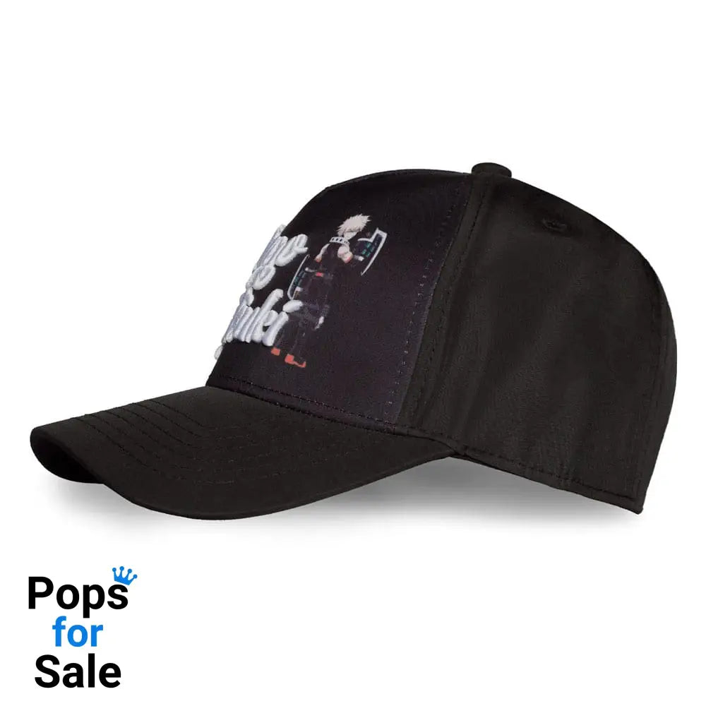 My Hero Academia Curved Bill Cap Katsuki Bakugo 3D Logo