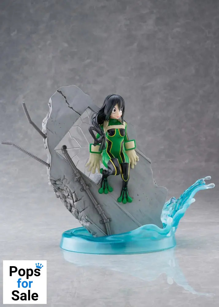 My Hero Academia Dressta PVC Statue Tsuyu Asui 22 cm