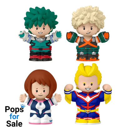 My Hero Academia Fisher-Price Little People Collector Mini Figures 4-Pack 7 cm Mini-figures
