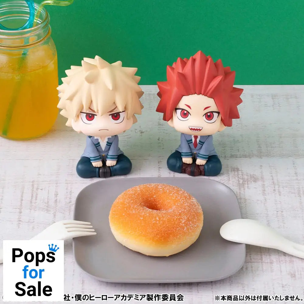 My Hero Academia Look Up PVC Statue Set Eijiro Kirishima & Shoto Aizawa (with gift) 11 cm