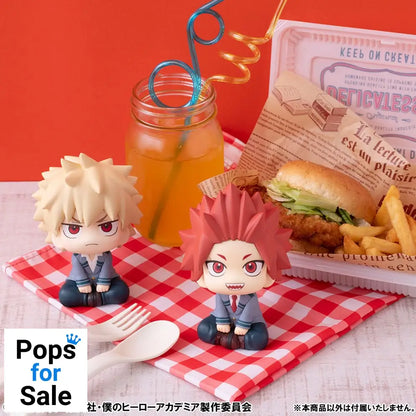 My Hero Academia Look Up PVC Statue Set Eijiro Kirishima & Shoto Aizawa (with gift) 11 cm