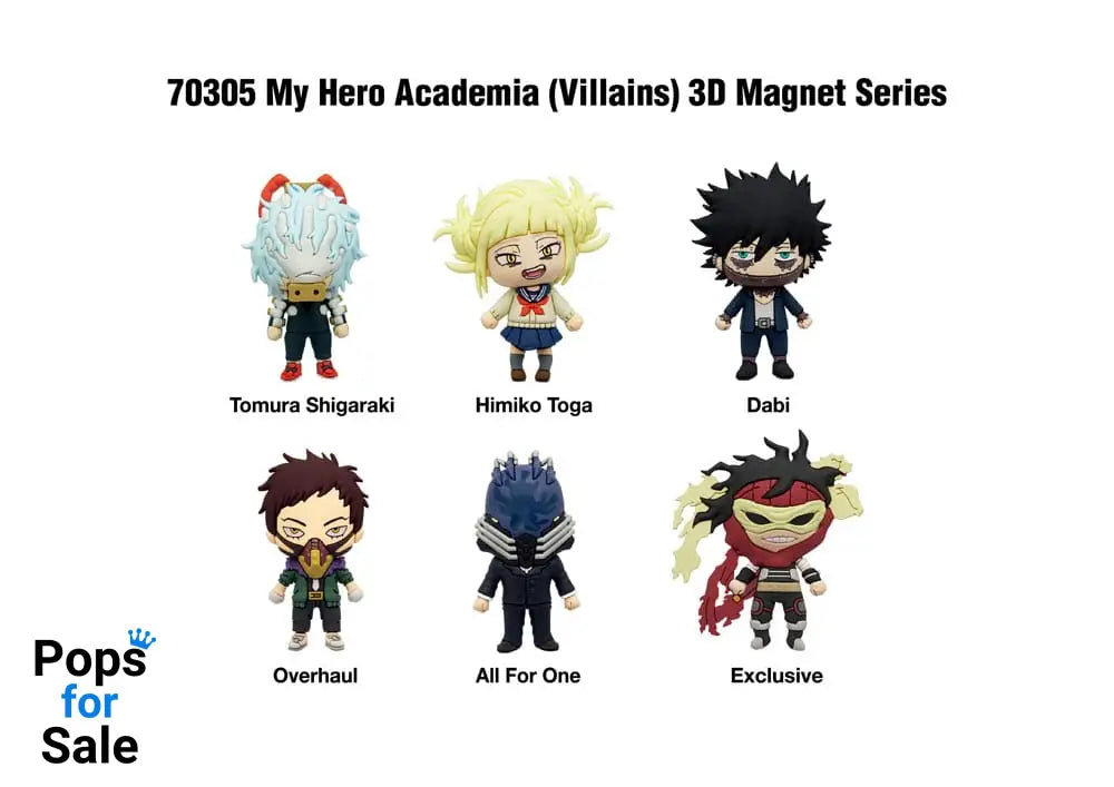 My Hero Academia Magnets blind pack Series 1 Display (12)