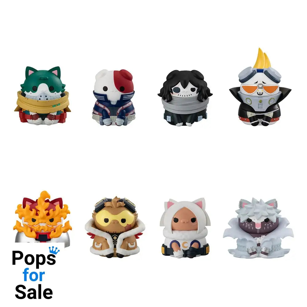 My Hero Academia Mega Cat Project Heroaca Cats No.01 3 cm Assortment (8) Mini-figures