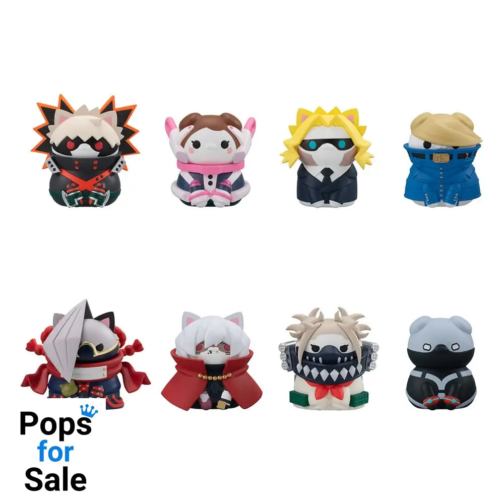 My Hero Academia Mega Cat Project Heroaca Cats No.02 3 cm Assortment (8)