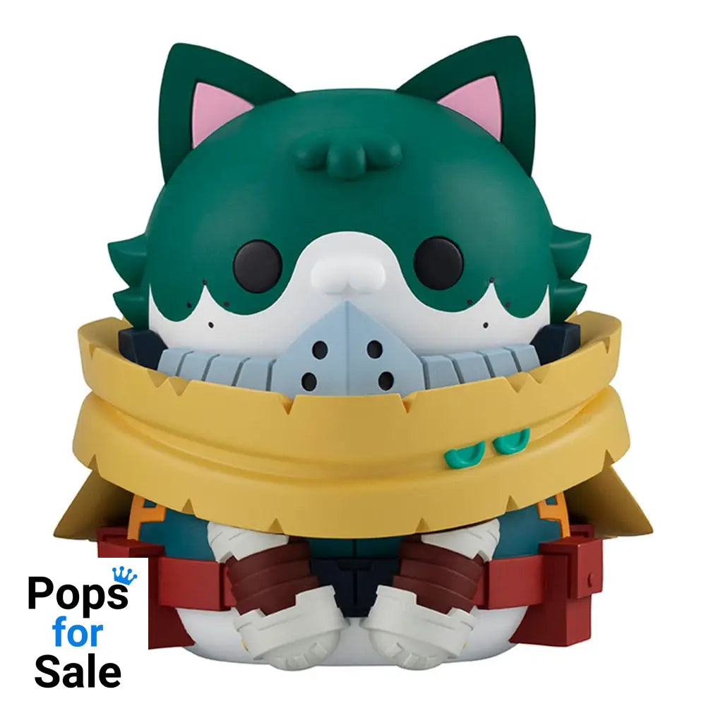 My Hero Academia Mega Cat Project Nyanto! The Big Heroaca Cats Series Series Trading Figure Izuku Midoriya 12 cm