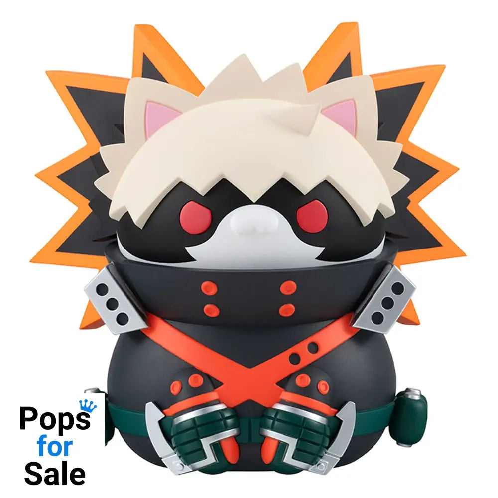 My Hero Academia Mega Cat Project Nyanto! The Big Heroaca Cats Series Series Trading Figure Katsuki Bakugo 12 cm