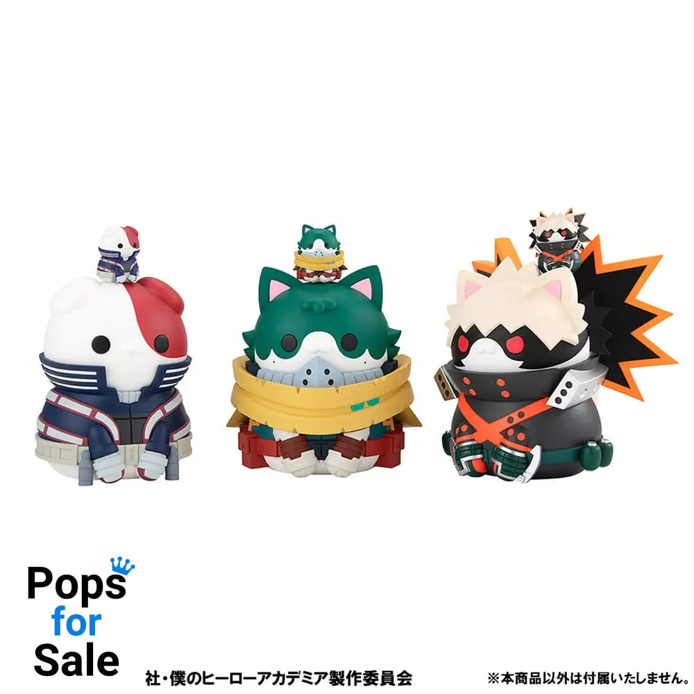 My Hero Academia Mega Cat Project Nyanto! The Big Heroaca Cats Series Series Trading Figure Shoto Todoroki 12 cm