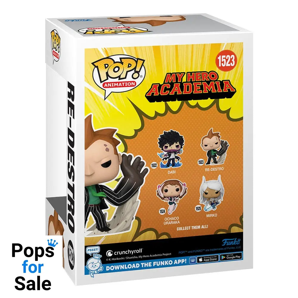 My Hero Academia POP! Animation Vinyl Figure Destro 9 cm