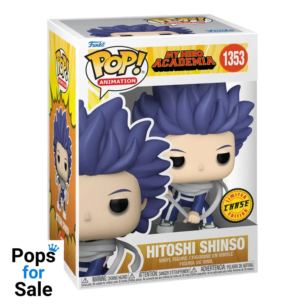 My Hero Academia POP! Animation Vinyl Figures Hitoshi 9 cm Assortment (6)