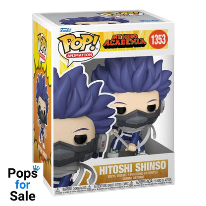 My Hero Academia POP! Animation Vinyl Figures Hitoshi 9 cm Assortment (6)