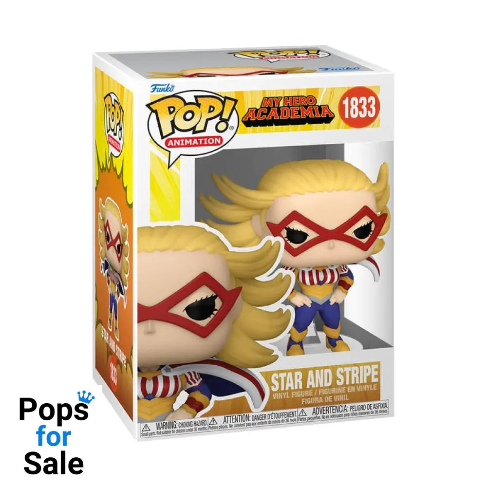 My Hero Academia POP! Animation Vinyl Figures Star and Stripe 9 cm