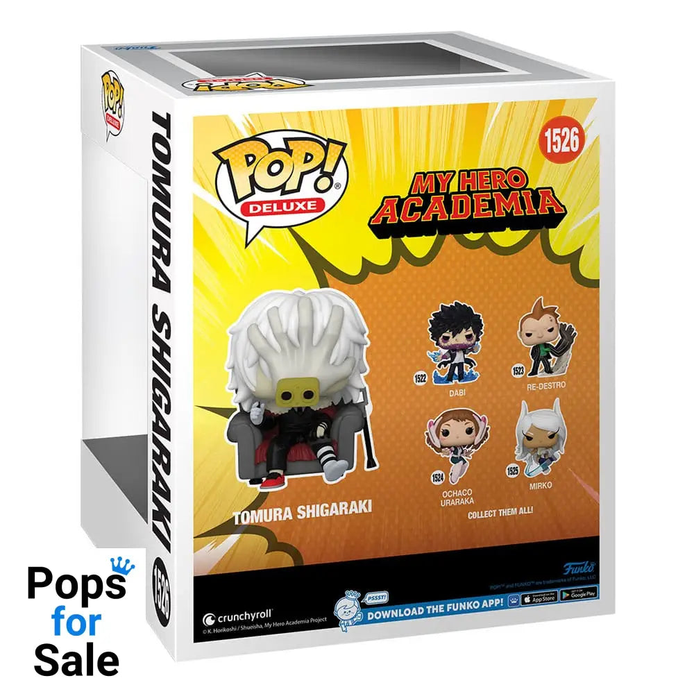 My Hero Academia POP! Deluxe Vinyl Figure Shigaraki In Chair 9 cm