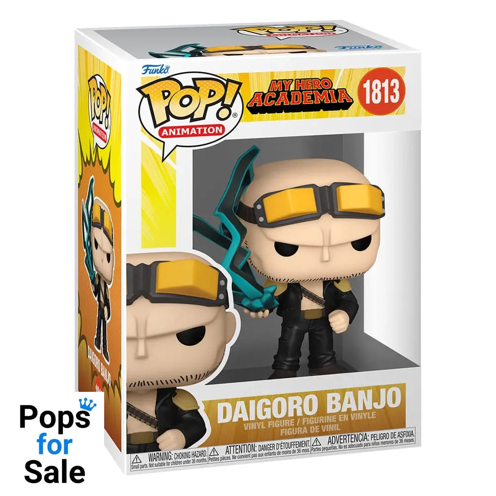 My Hero Academia POP! Movies Vinyl Figure Daigoro Banjo(BkWhp) Exclusive 9 cm