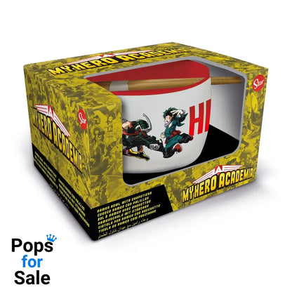 My Hero Academia Ramen Bowl with Chopsticks Jump Kitchen- and Tableware
