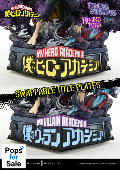My Hero Academia Statue Ultimate Premium Masterline Tomura Tomura Shigaraki, Dabi & Himiko Toga 69 cm