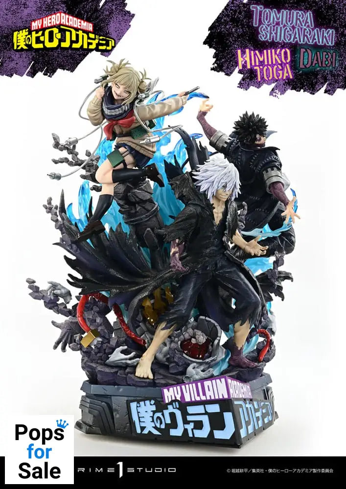 My Hero Academia Statue Ultimate Premium Masterline Tomura Tomura Shigaraki Dabi & Himiko Toga 69 cm Statues