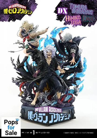 My Hero Academia Statue Ultimate Premium Masterline Tomura Tomura Shigaraki, Dabi & Himiko Toga Deluxe Bonus Version 69 cm