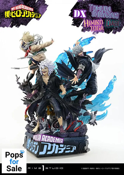 My Hero Academia Statue Ultimate Premium Masterline Tomura Tomura Shigaraki, Dabi & Himiko Toga Deluxe Version 69 cm