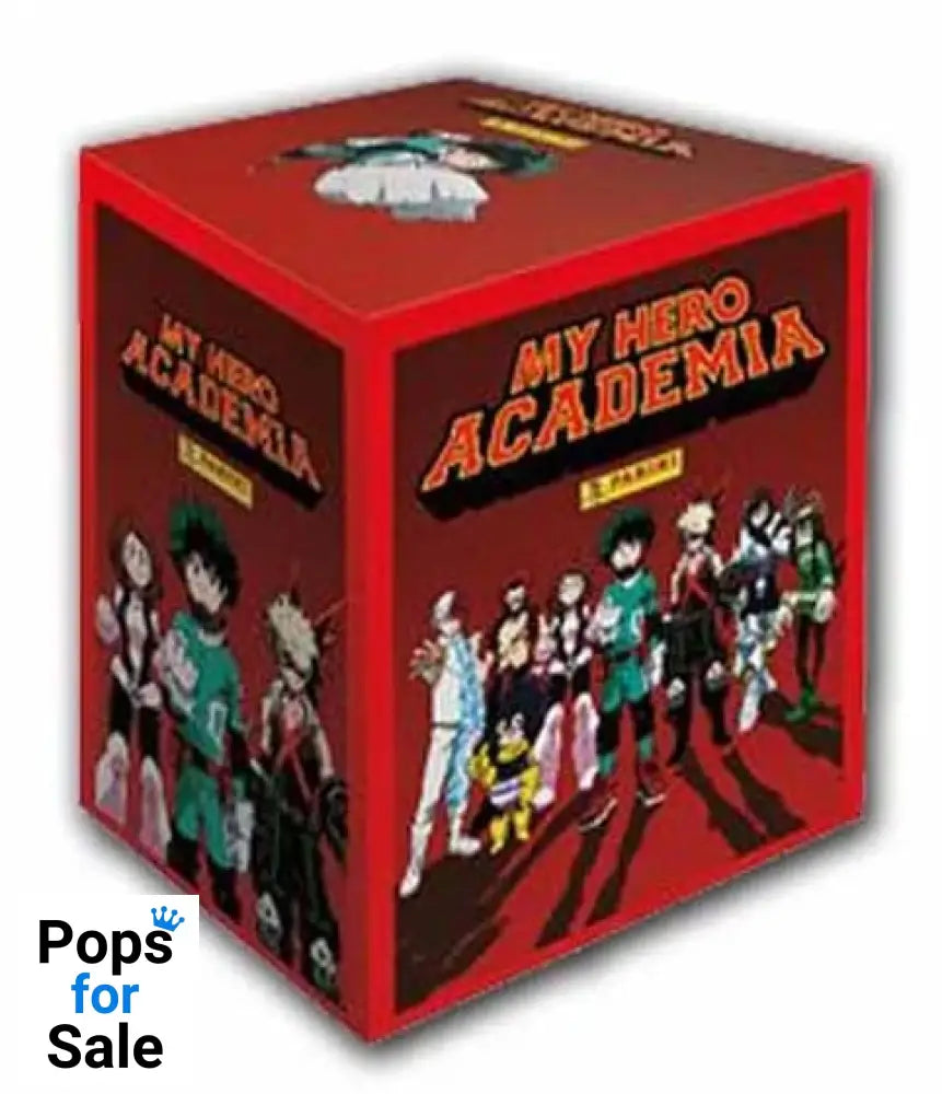 My Hero Academia Sticker & Trading Card Collection Plus Ultra Display (36) Album & stickers