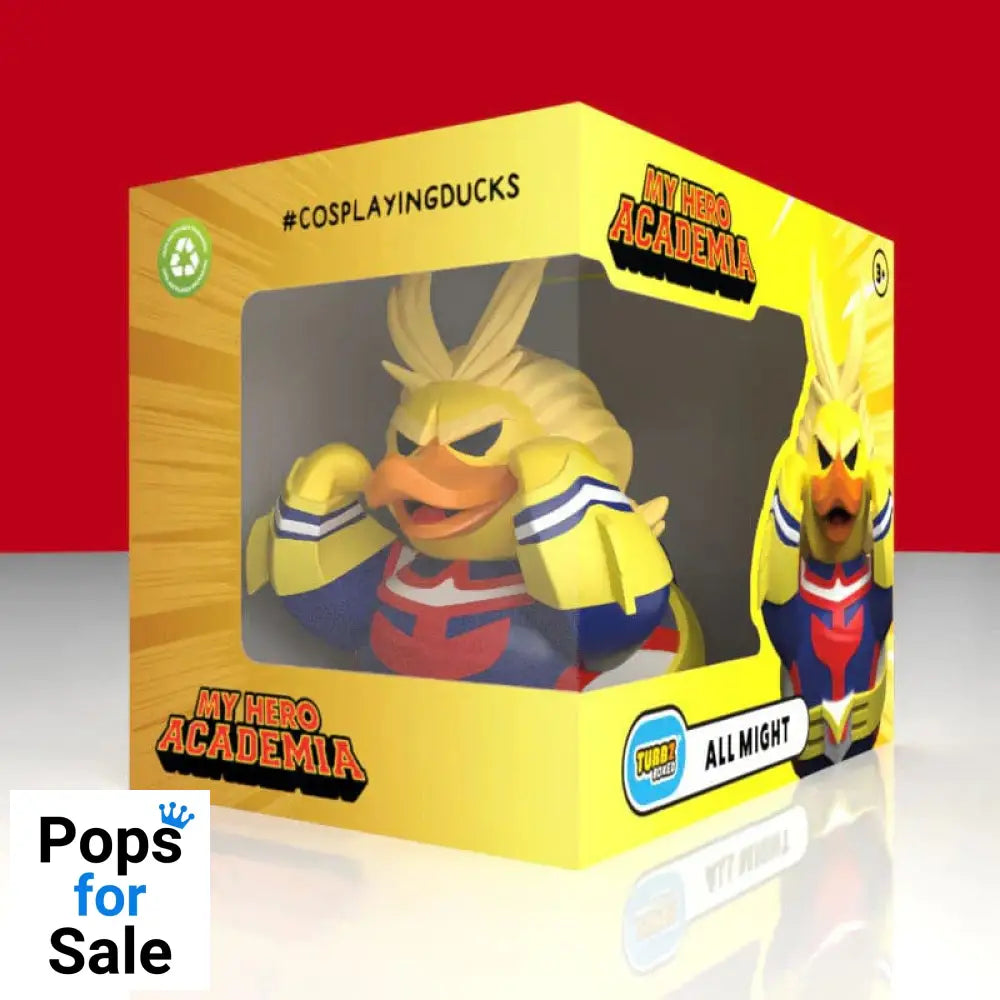 My Hero Academia Tubbz PVC Figure All Might Boxed Edition 10 cm