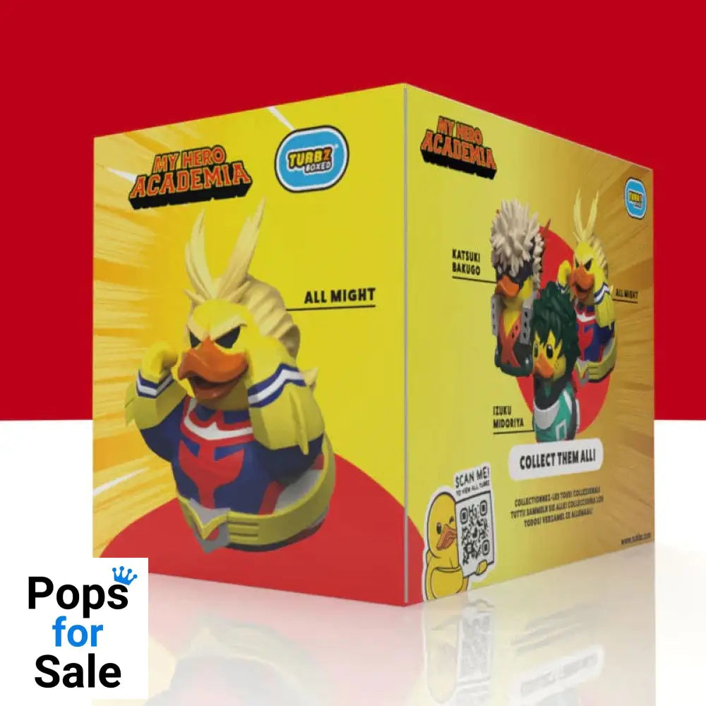My Hero Academia Tubbz PVC Figure All Might Boxed Edition 10 cm Mini-figures