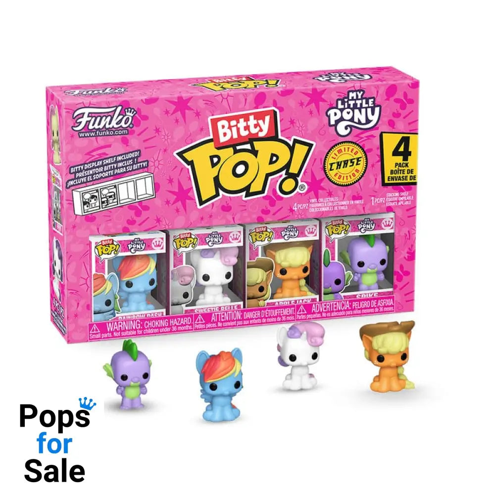 My Little Pony Bitty POP! Vinyl Figure 4-Pack Rainbow Dash 2,5 cm
