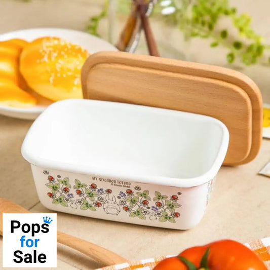 My Neighbor Totoro butter dish with wooden lid Soot Sprites 500 ml Kitchen- and Tableware